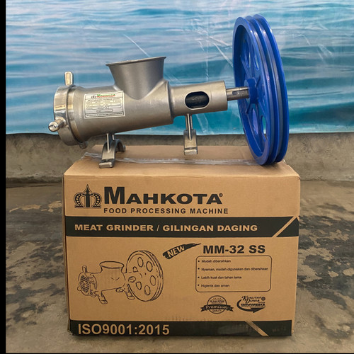 [EZM.0700066] MESIN PENGGILING DAGING/MEAT GRINDER MAHKOTA MM-32 SS