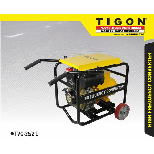 [EZM.0700184] HIGH FREQUENCY CONVERTER | TIGON TVC-25/2 D WITH ENGINE MDX-178 F