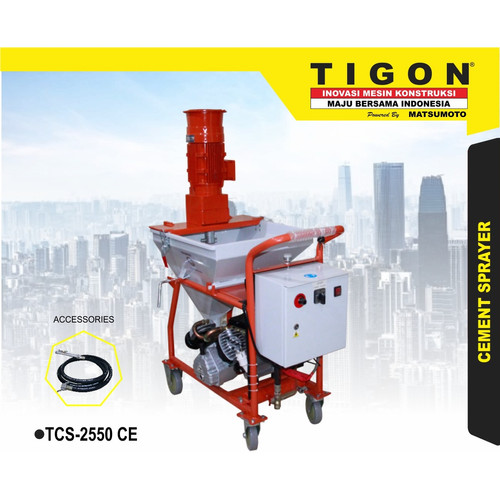 [EZM.0700196] MESIN PENYEMPROT SEMEN | CEMENT SPRAYER TCS-2550 CE
