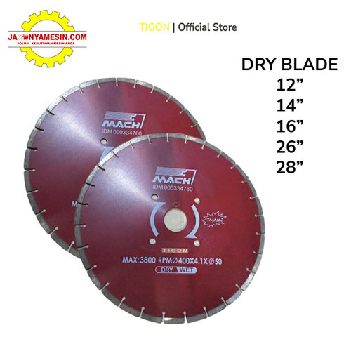 [EZM.0700214] DRY BLADE FOR MESIN CONCRETE CUTTER PEMOTONG ASPAL DAN BETON