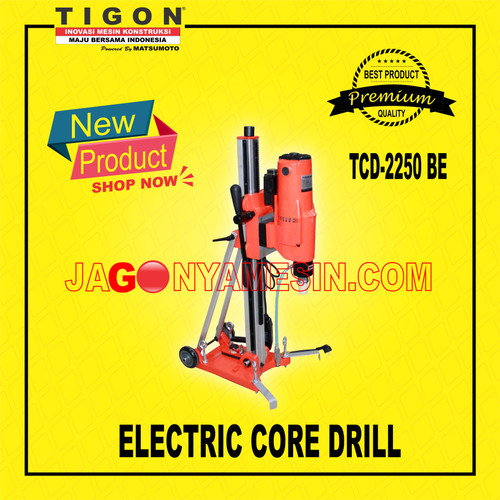 [EZM.0700352] TIGON ELECTRIC CORE DRILL | TCD-2550 BE | GARANSI RESMI