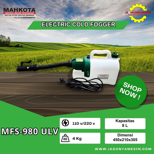 [EZM.0700363] MAHKOTA MESIN SEMPROT FOGGING TYPE MFS-980 ULV