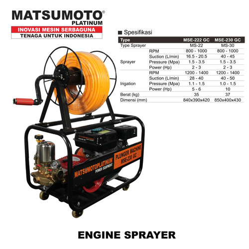 [EZM.0700520] mesin steam motor mobil power sprayer portable garansi resmi