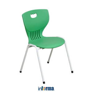 [EZO.0602540] Informa Polaris Kursi Sekolah - Hijau School Chair Furniture Sekolah Kursi Kuliah School Furniture