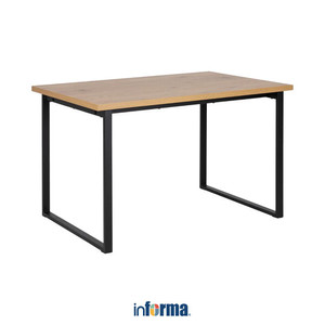 [EZO.0602402] Informa Cenny Meja Makan - Cokelat Oak Dining Table Dinner Table Meja Kursi Ruang Makan Aesthetic Furniture Dining Room
