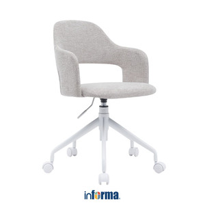 [EZO.0602563] Informa Nara Kursi Kantor Tempat Duduk Kerja Dengan Roda Office Chair Kursi Staff Karyawan Furniture Indoor Kantor