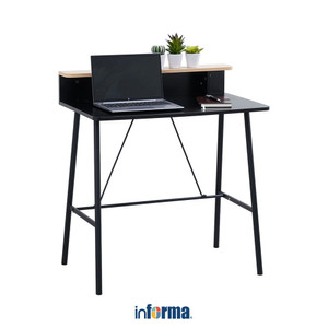 [EZO.0601113] Informa Beck Meja Kantor - Hitam