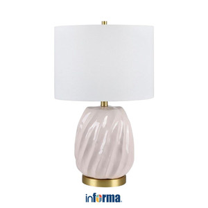 [EZO.0602779] Informa Sakura Lampu Meja - Pink