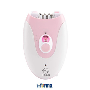 [EZO.0602614] Informa Kels Alat Cukur Khusus Wanita E1100 - Pink Shaver Alat Pemangkas Rambut Pisau Cukur Elektrik