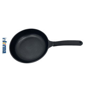 [EZO.0602546] Informa Cooking Color 26 cm Alpha Everyday Wajan Penggorengan - Hitam Bed Ranjang Kasur Perabot Tidur Furniture Kamar Tidur