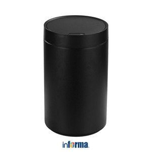 [EZO.0602279] Informa 17 Ltr Yuki Tempat Sampah Sensor - Hitam Tong Sampah Wadah Pembuangan Alat Kebersihan Indoor Trash Bin
