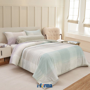 [EZO.0602575] Informa Seprai Lyocel Eloise Sprei Motif Seprai Aesthetic Seprei Sheet Set Bed Sheet Aksesoris Tempat Tidur Set Sarung Bantal Sarung Guling