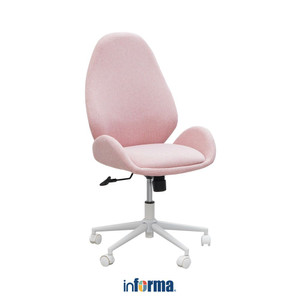 [EZO.0602204] Informa Zarina Kursi Kantor Tempat Duduk Kerja Dengan Roda Office Chair Kursi Staff Karyawan Furniture Indoor Kantor