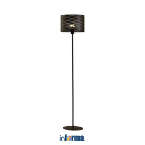 [EZO.0601544] Informa 30X30X140 cm Lenoir Lampu Lantai - Hitam