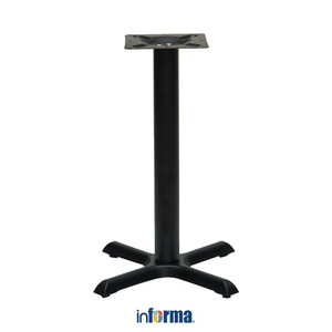 [EZO.0602244] Informa Ecopa Kaki Meja X Small - Hitam Table Base Part Rangka Kaki Meja Tiang Penyangga Meja