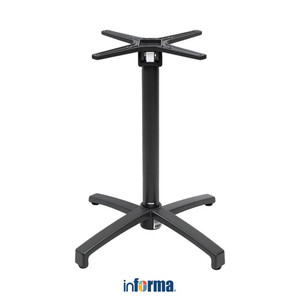 [EZO.0602478] Informa 67X67X72 cm Henzel Kaki Meja X Table Base Part Rangka Kaki Meja Tiang Penyangga Meja