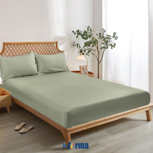 [EZO.0602883] Informa 160X200 cm Set 5 Pcs Seprai Queen Bamboo - Hijau Sage