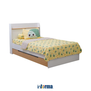 [EZO.0602745] Informa 120X200 cm Set 4 Pcs Seprai Double Anak Microfiber Turtley