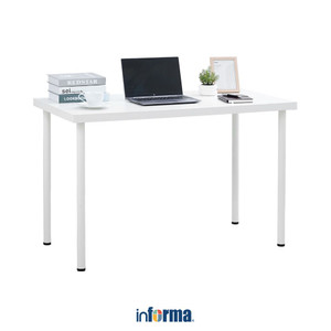 [EZO.0602565] Berka 120 Cm Meja Kantor - Putih