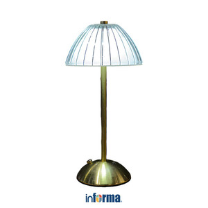 [EZO.0602843] Informa Dionne Lampu Meja Mini Rechargeable - Gold