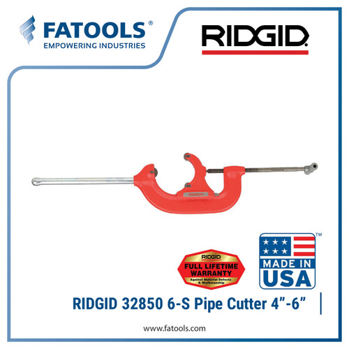 [EZM.0800044] RIDGID 32850 6S Pipe Cutter 4" - 6" Pemotong Pipa Heavy Duty