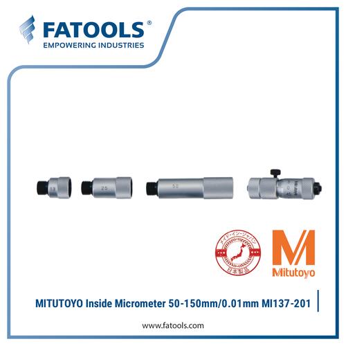 [EZM.0800387] MITUTOYO 137-201 Tubular Inside Micrometer 50-150mm/0.01