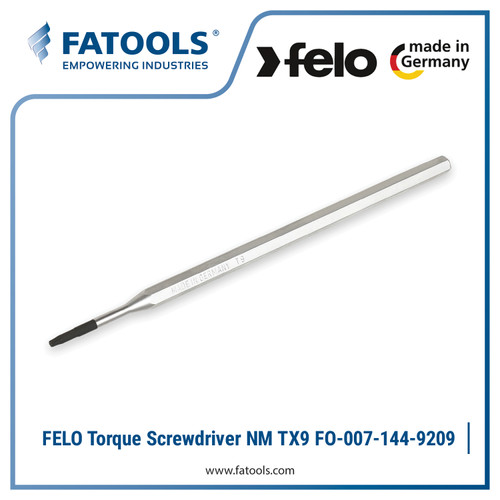 [EZM.0800564] FELO FO-007-144-9209 Torx Screwdriver NM TX 9 Fatools Torq Obeng Bintang