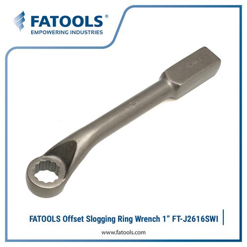 [EZM.0802066] FATOOLS J2616SWI - OFFSET RING SLOGGING WRENCH IMPERIAL SIZE 1"