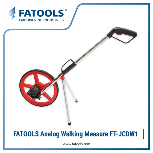 [EZM.0802488] FATOOLS JCDW1 Analog Walking Measure Foldable Meteran Jalan Lipat