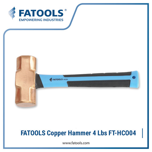 [EZM.0802687] FATOOLS HCO04 COPPER HAMMER 4 LBS 2 KG Palu Tembaga