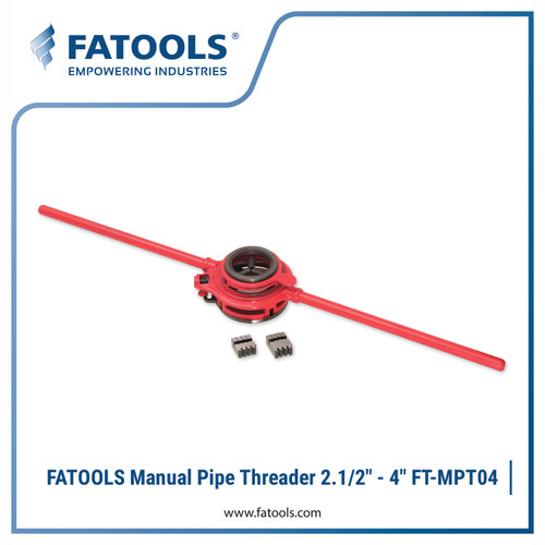 [EZM.0802947] FATOOLS MPT04 MANUAL PIPE THREADER 2.1/4" - 4" NPT 36620 Geared Senai Snai Pipa Ulir
