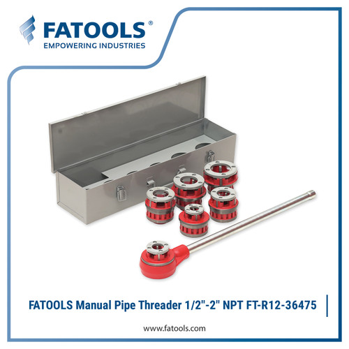 [EZM.0802951] FATOOLS R12-36475 - MANUAL PIPE THREADER 1/2"-2" SIZE NPT
