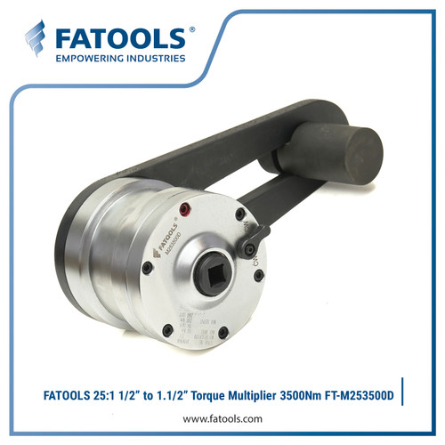 [EZM.0803001] FATOOLS M253500D Torque Multiplier 25:1 3500 Nm 1/2" to 1.1/2" Torsi