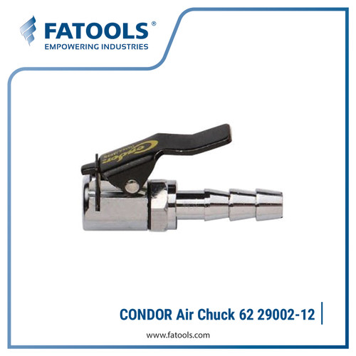 [EZM.0803007] CONDOR 29002-12 Air Chuck 62 Stainless Kepala Keong Isi Angin Fatools