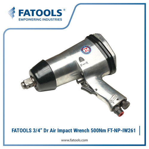 [EZM.0802346] FATOOLS NP-IW261 3/4" DR AIR IMPACT WRENCH 500 Ft Lbs