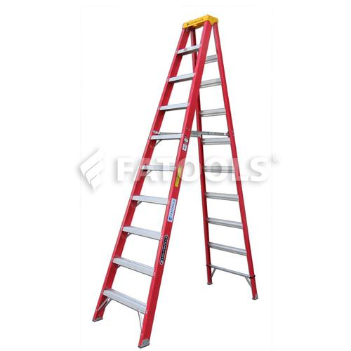 [EZM.0802429] FATOOLS LV-L3016-12 - FIBERGLASS STEPLADDER CAP.12FT/3.6M