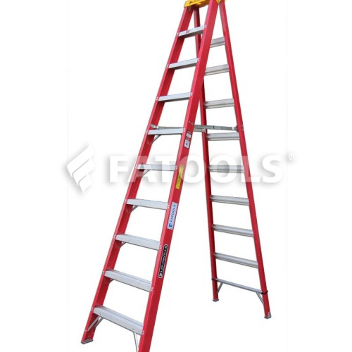 [EZM.0802430] FATOOLS LV-L3016-10 - FIBERGLASS STEPLADDER CAP.10FT/3.0M