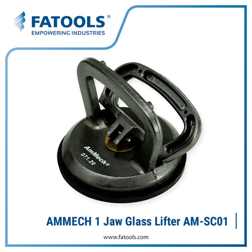[EZM.0802558] Ammech By FATOOLS SC01 Glass Suction Cup 1 Claw Penyedot Kaca Angkat