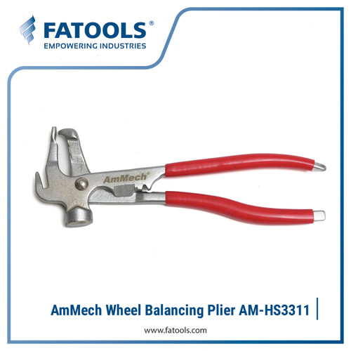 [EZM.0802563] AMMECH HS3311 Wheel Weight Balancing Plier Fatools Tang Ban Palu Timah