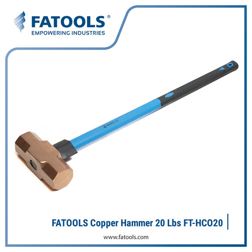 [EZM.0802682] FATOOLS HCO20 - COPPER SLEDGE HAMMER 20 LBS 10 Kg Palu Tembaga