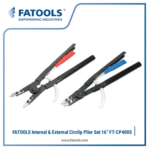 [EZM.0802752] FATOOLS CP400S - INT & EXT CIRCLIP PLIER SET SIZE 16"