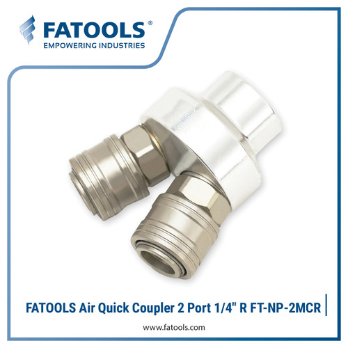 [EZM.0803023] Air Quick Coupler 2-Way NP-2MCR