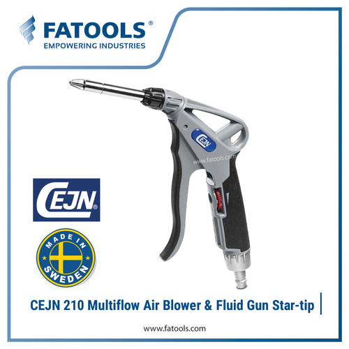 [EZM.0803049] CEJN 210 MULTIFLOW Air Blower & Fluid Gun Star Tip 11 210 3150