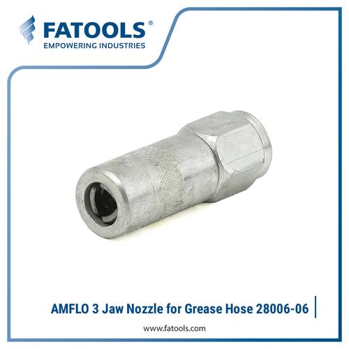 [EZM.0800080] AMFLO 28006-06 3 Jaw Nozzle for Grease Hose Fatools Oil Valve