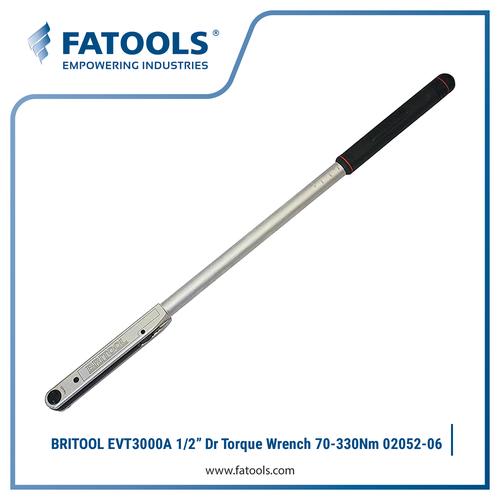 [EZM.0800161] Britool EVT3000A 1/2" Dr Torque Wrench 70-330Nm Kunci Momen Torsi