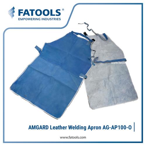 [EZM.0800266] AMGARD Leather Welding Apron AG-AP100-O Celemek Las Kulit