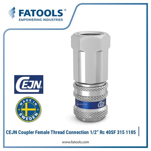 [EZM.0800455] CEJN 315 Coupler Female Thread Rc 1/2 Inch Connection 40SF 10 315 1105
