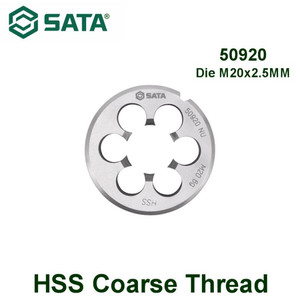 [50920] Mata Bor Die M20x2.5MM 50920 HSS Coarse Thread Sata Tools