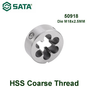 [50918] Mata Bor Die M18x2.5MM 50918 HSS Coarse Thread Sata Tools