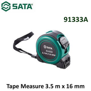 [91333A] Meteran 3,5 Meter x 16 mm Sata 91333A Tape Measure 3,5m x 16mm Sata Tools